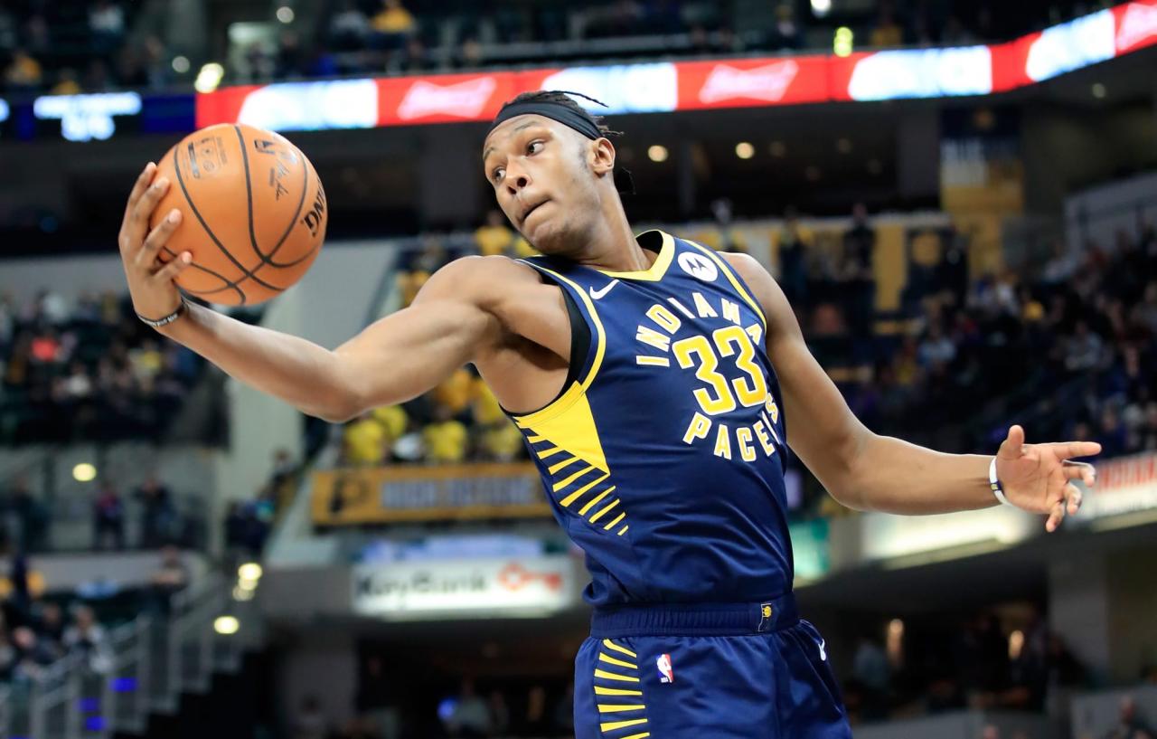 Myles turner pacers indiana usa today softball joins mathis host annual robert challenge celebrity